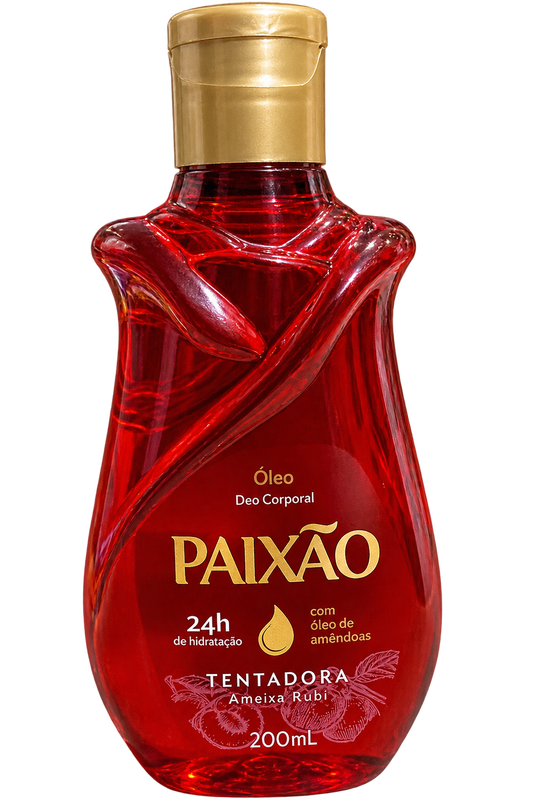 Paixão Tentadora Body Oil - Ameixa Rubi & Almond Oil (200mL)